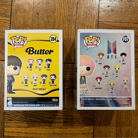Funko Pop! Rocks BTS “V” Vinyl Figures - Picture 3 of 6